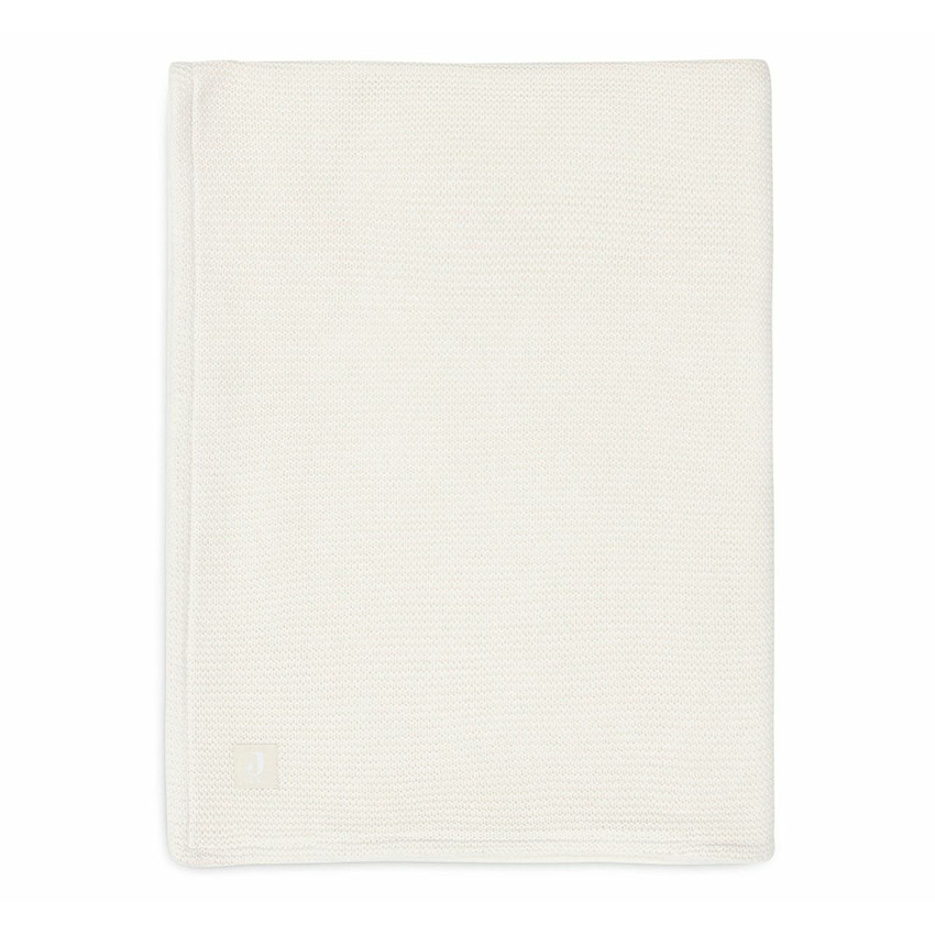 Couverture Basic Knit Fleece 100x150cm - Ivory/Coral 