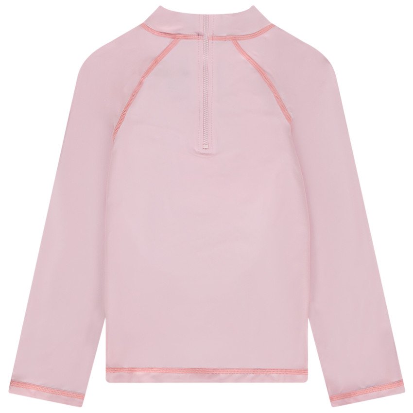 T-shirt lange mouwen anti-UV SPF 50+ print bloemen voor meisjes 