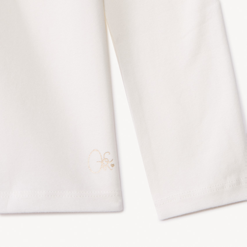 Lot de 2 sous-pulls unis à col roulé pour fille 