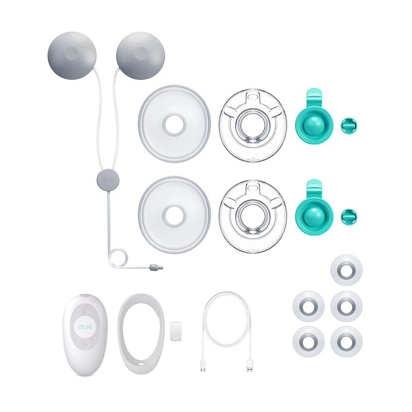 Borstkolf Electrisch Draagbar Dubbel Elvie Stride 2 