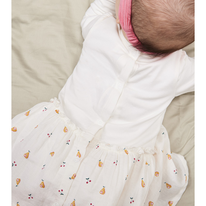 2-in-1 Jurk In Jersey Voor Baby Meisje 