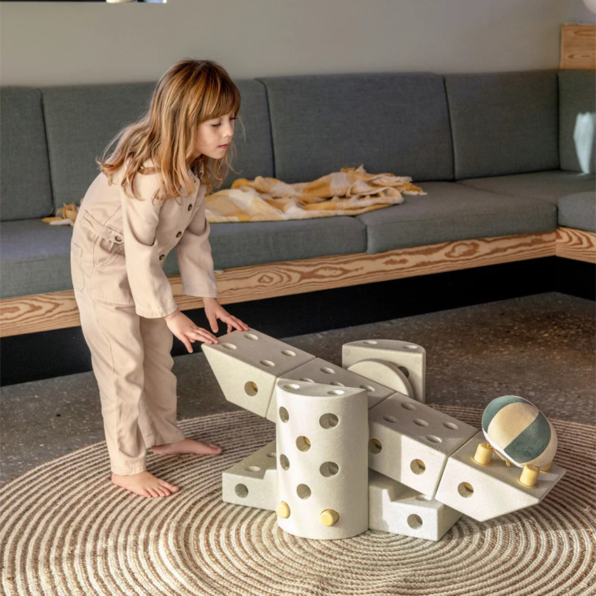 Construction Dreamer Set – Sand Grey / Honey Yellow 