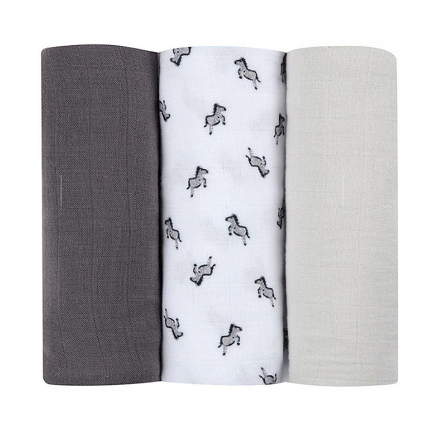 Set de 3 langes - Savane 