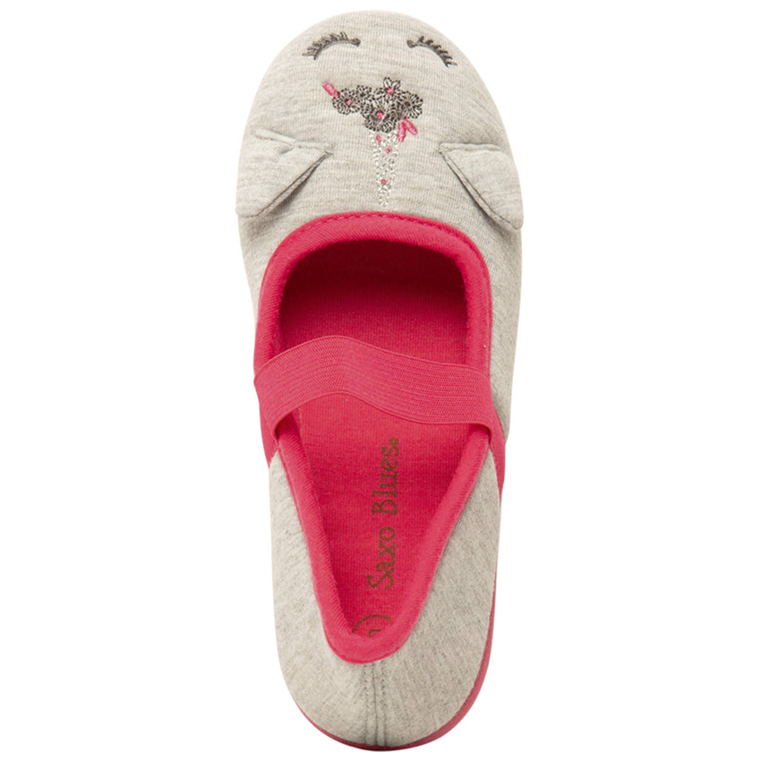 Eenhoornpantoffels in mary-janestijl voor meisjes 