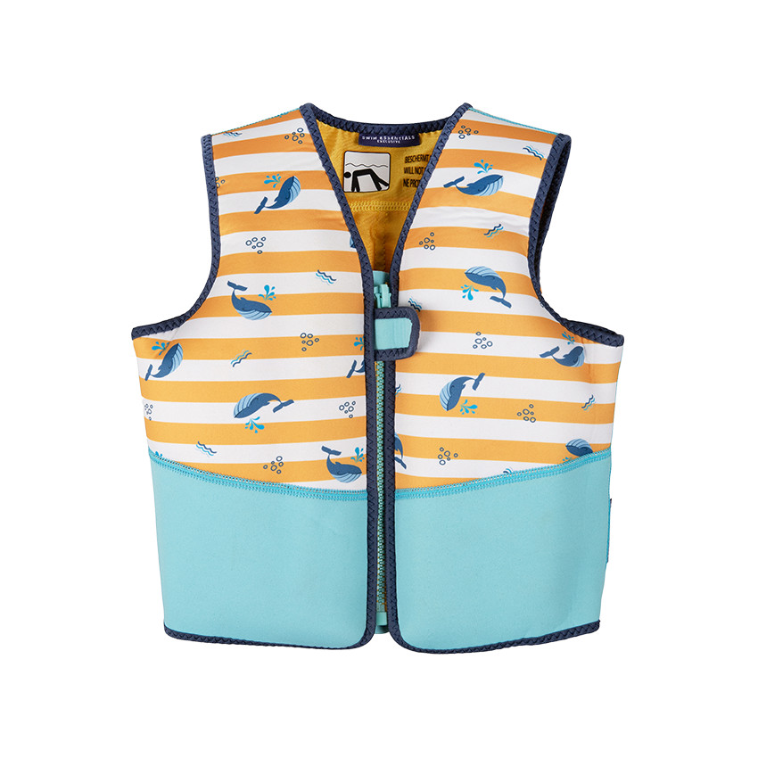 Gilet de baignade en mousse Yellow Whale 3-6 ans  