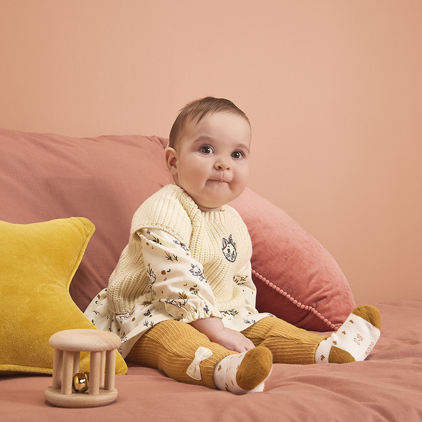 Set van 3 delen met bedrukte jurk Marie Disney voor meisjes 