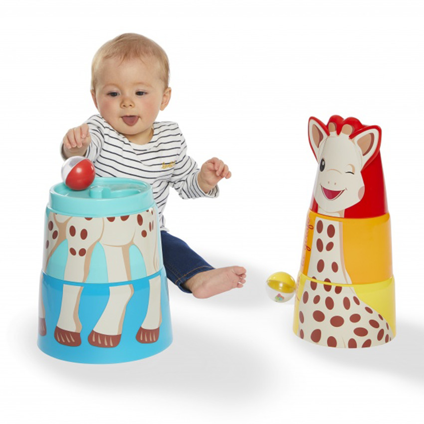 Tour géante à empiler - Sophie la Girafe 