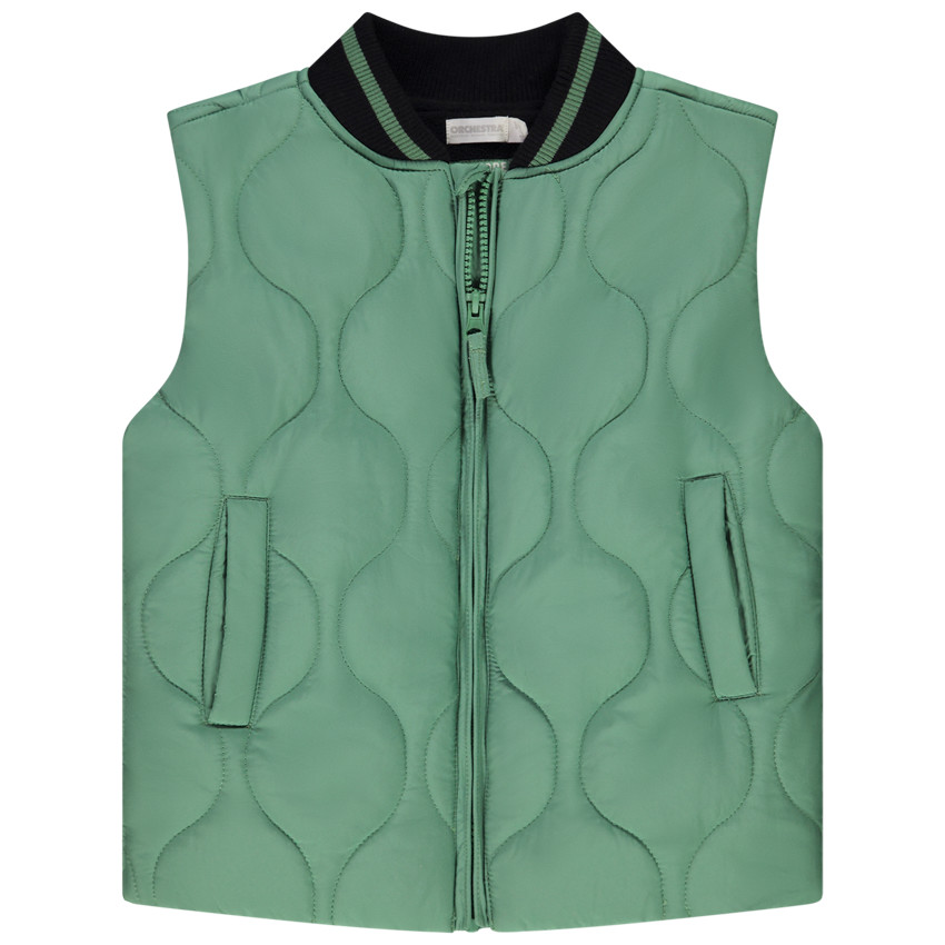 Doudoune sans manches doublée micropolaire pour garçon 