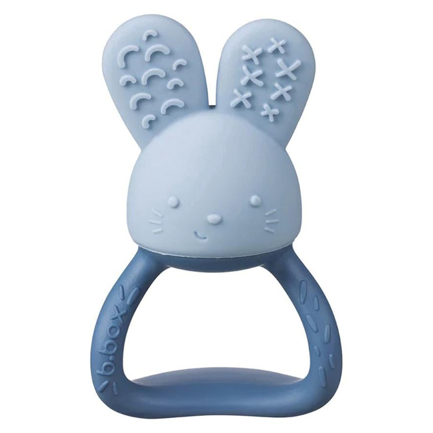 Anneau de dentition silicone refroidir et remplir Bleu 3m+ 