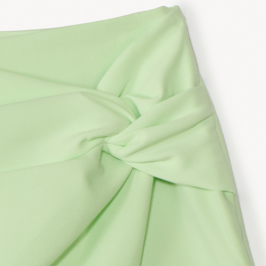 Effen knoop-short meisjes 