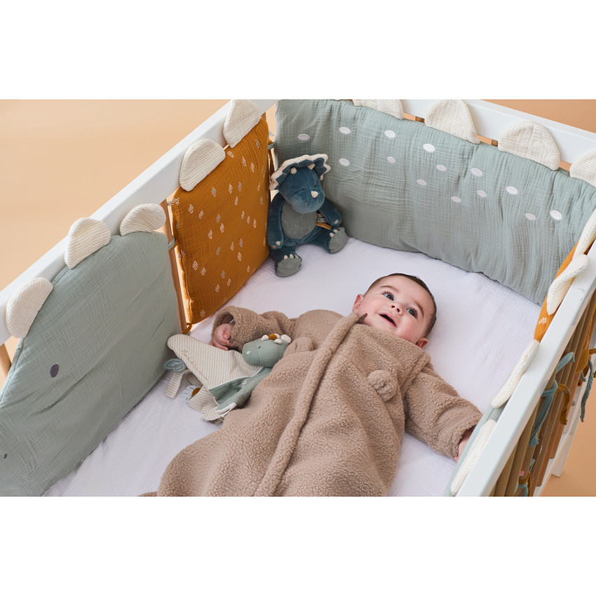 Slaapzak met afbeembare mouwen M&M 100cm Sherpa Beige  