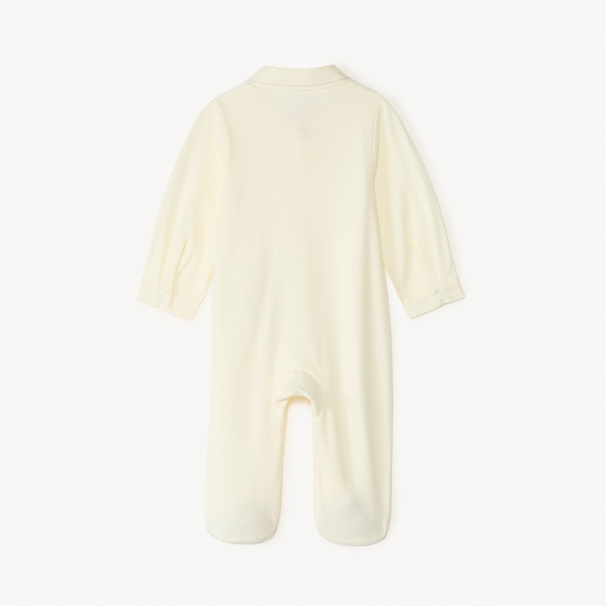 Dons-bien met lange mouwen en polo kraag voor babyjongen 