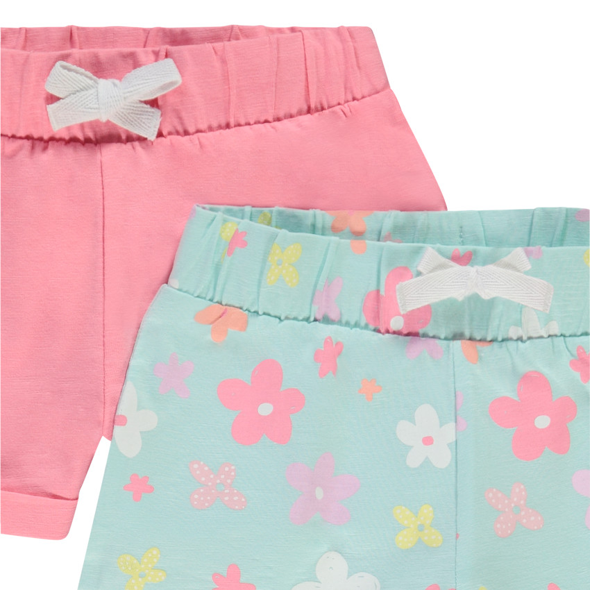 Lot de 4 shorts en jersey pour fille 