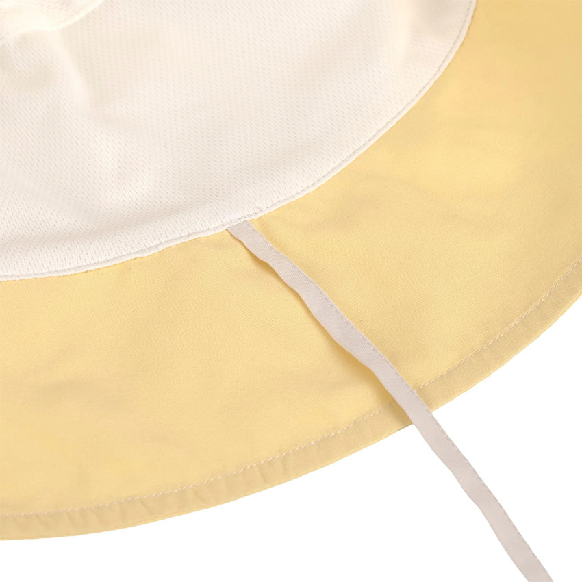 Bob anti-UV T41/44 Checkerboard Pale Yellow/Sea Salt 