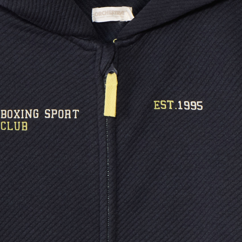Fleece hooded vest voor jongens 