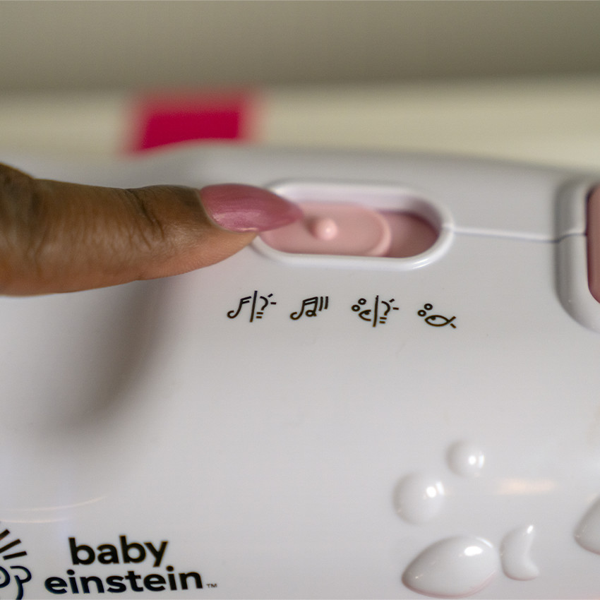 Veilleuse sonore et lumineuse Rêves Marins rose 