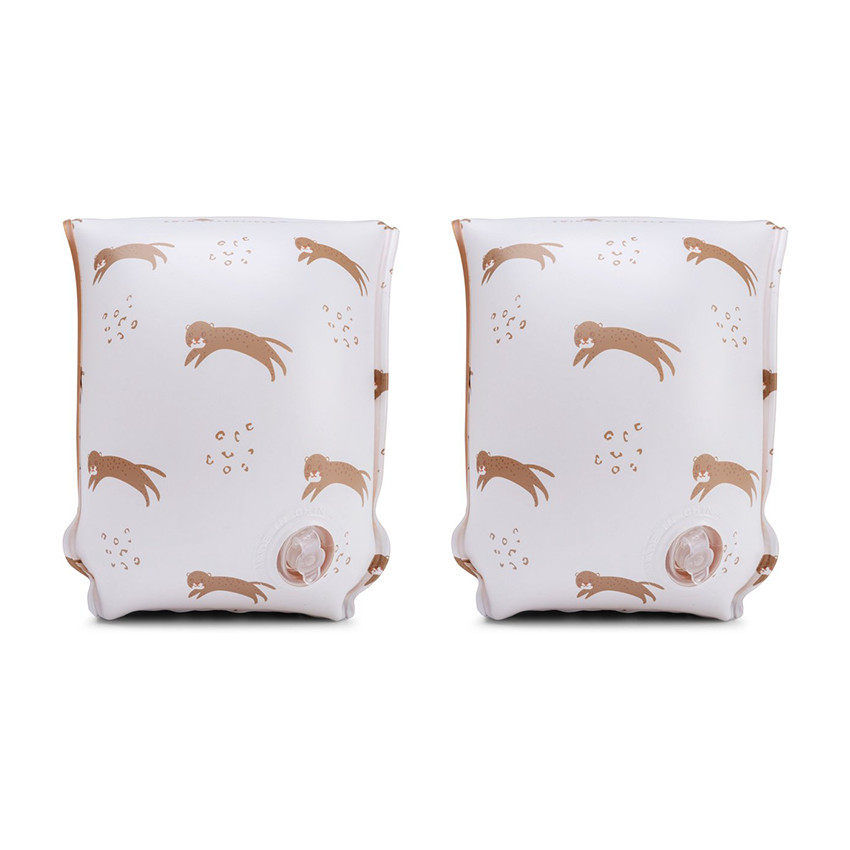 Zwembandjes 0-2 ans Beige Panter 