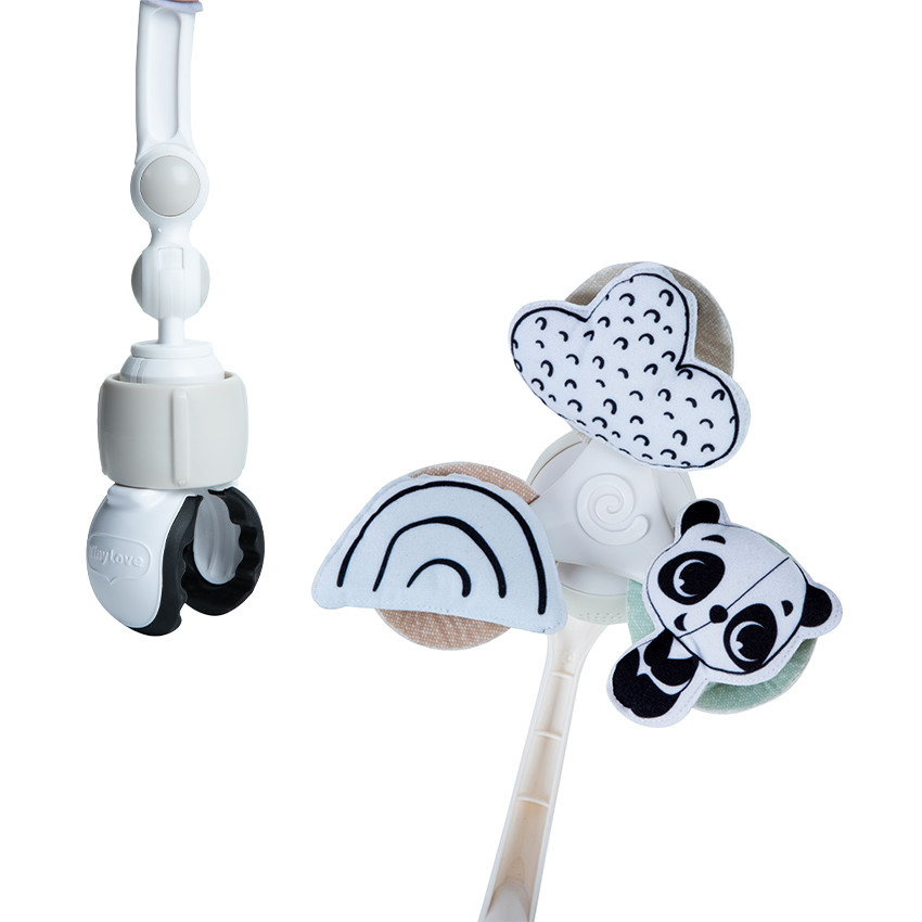 Muziekmobiel en reismobiel Take Along Black&White 