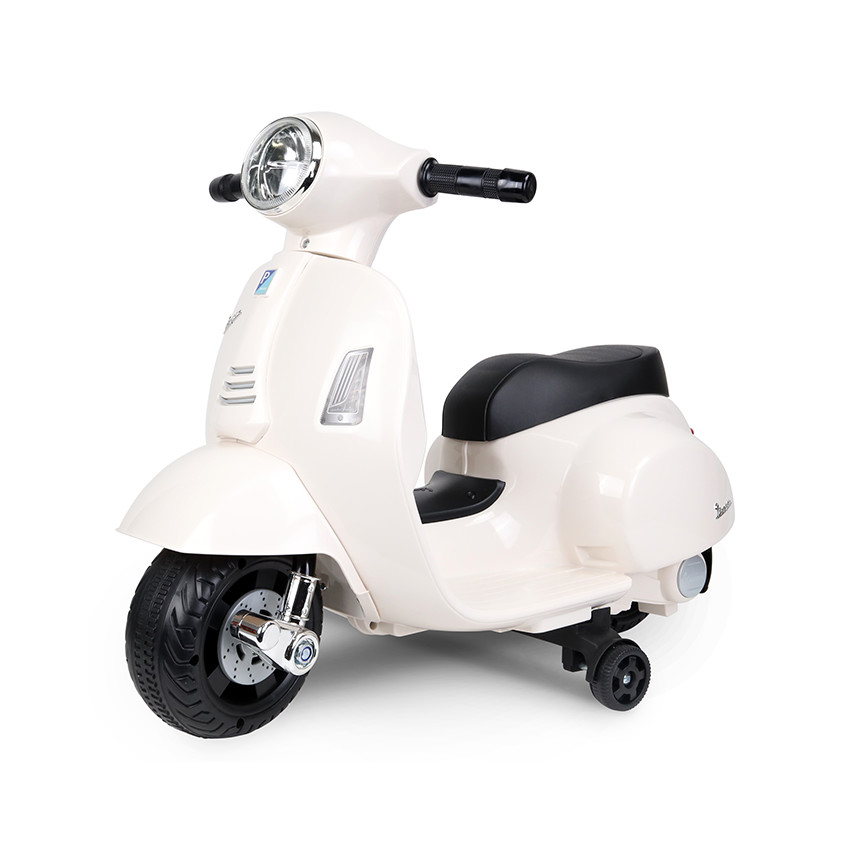 Porteur mini Vespa GTS électrique blanc 