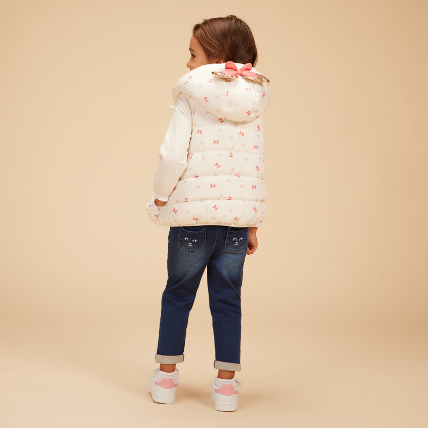 Doudoune sans manches Minnie Disney pour bébé fille 