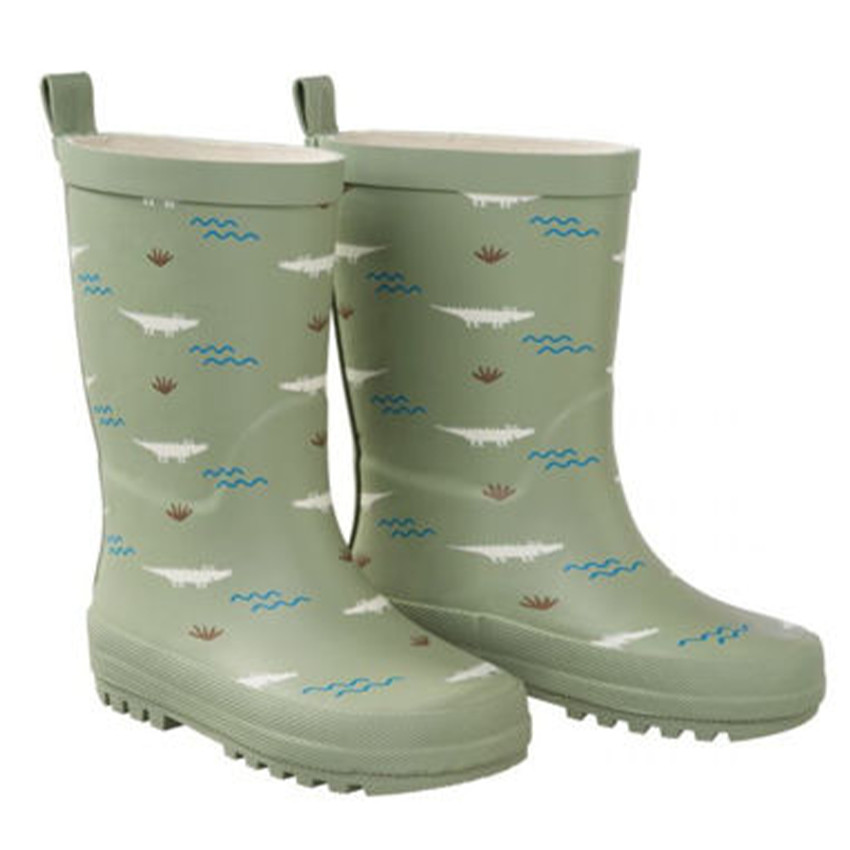Bottes de pluie Taille 23 caoutchouc naturel Crocodile 