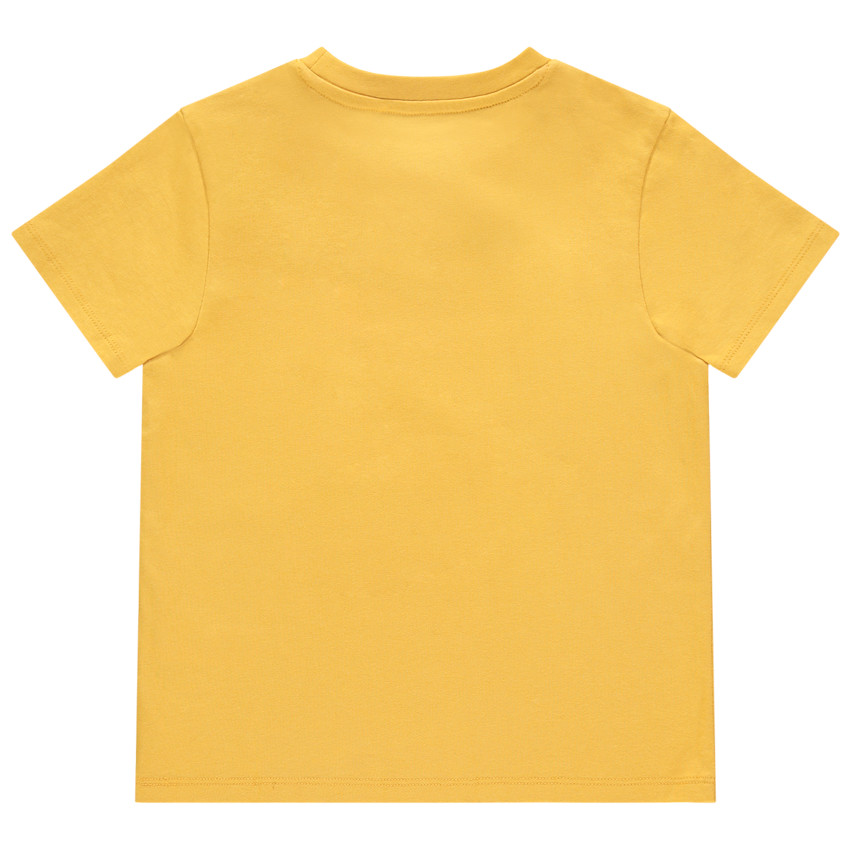 T-shirt manches courtes print singe à bouche mobile 