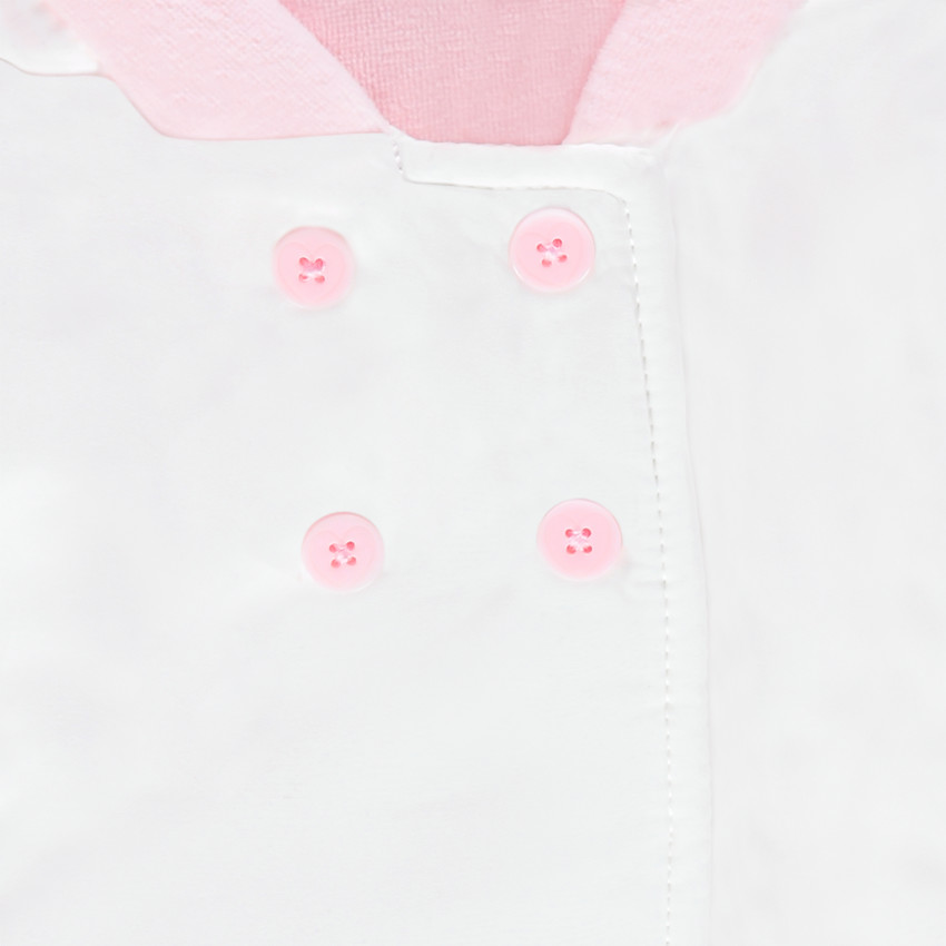 Parka en microfibre ouatinée à capuche doublée velours 