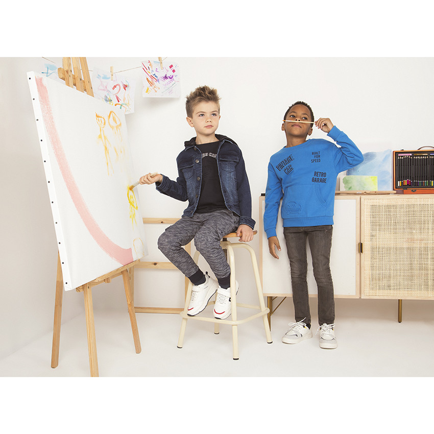 Sweat en molleton print fantaisie pour enfant garçon 