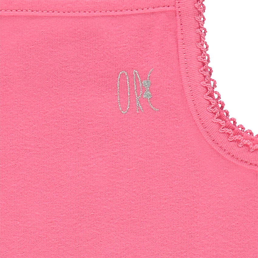 Lot de 3 bodies unis à bretelles pour bébé fille 