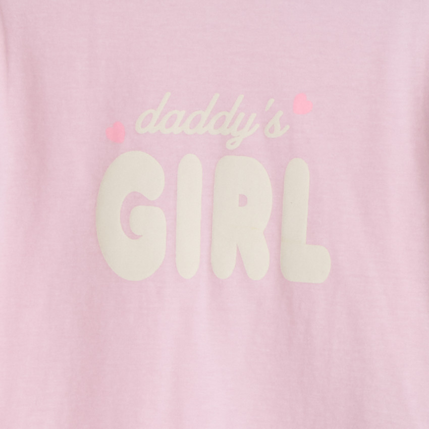 Set pyjama long en jersey printé pour bébé fille 