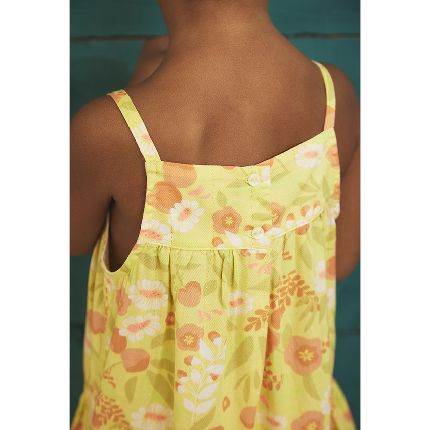 Ensemble 2 pièces imprimé fantaisie pour bébé fille 