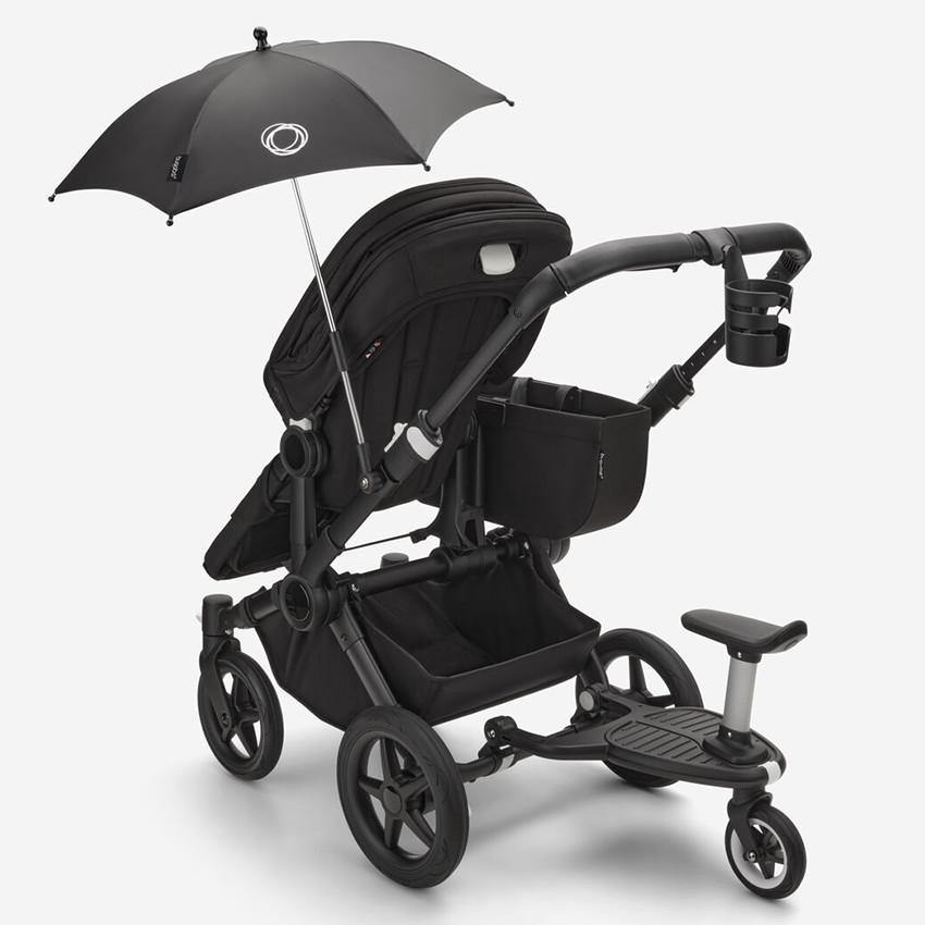 Poussette Donkey 5 Mono Duo assise + nacelle Noir chassis/Taupe Desert  