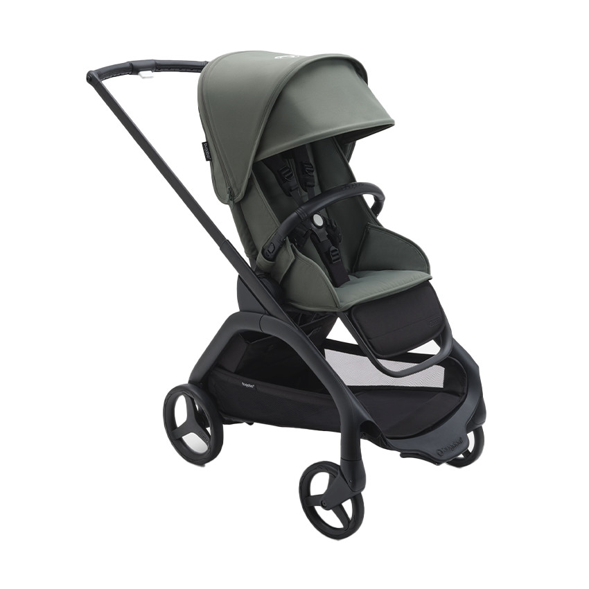 Poussette Dragonfly avec canopy noir/vert forêt/vert forêt 