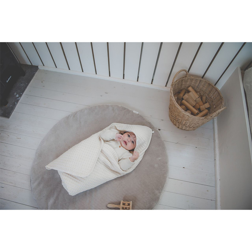 Couverture enveloppante Teddy Oslo Natural 100x100cm TOG 5.3 