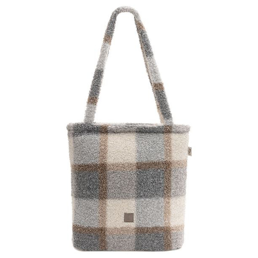 Sac à langer shopper Check Boucle 