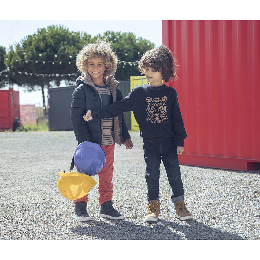 Verschoten slimfit jeans voor jongens 