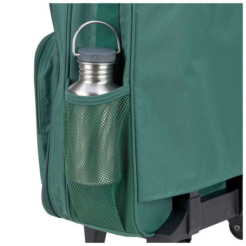 Trolley valies Little Gang voor kinderen Donker Groen 