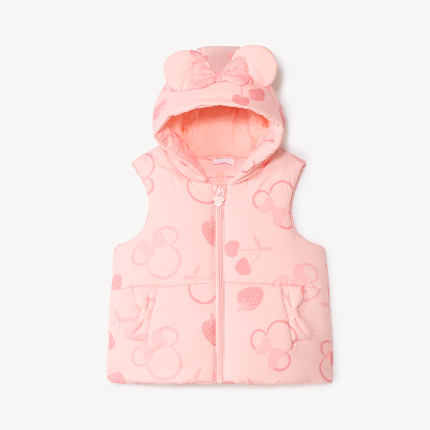 Minnie Disney mouwloze donsjas voor babymeisjes 