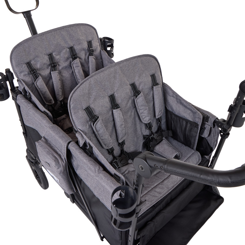 Meerdere kinderwagen - 4 plaatsen 