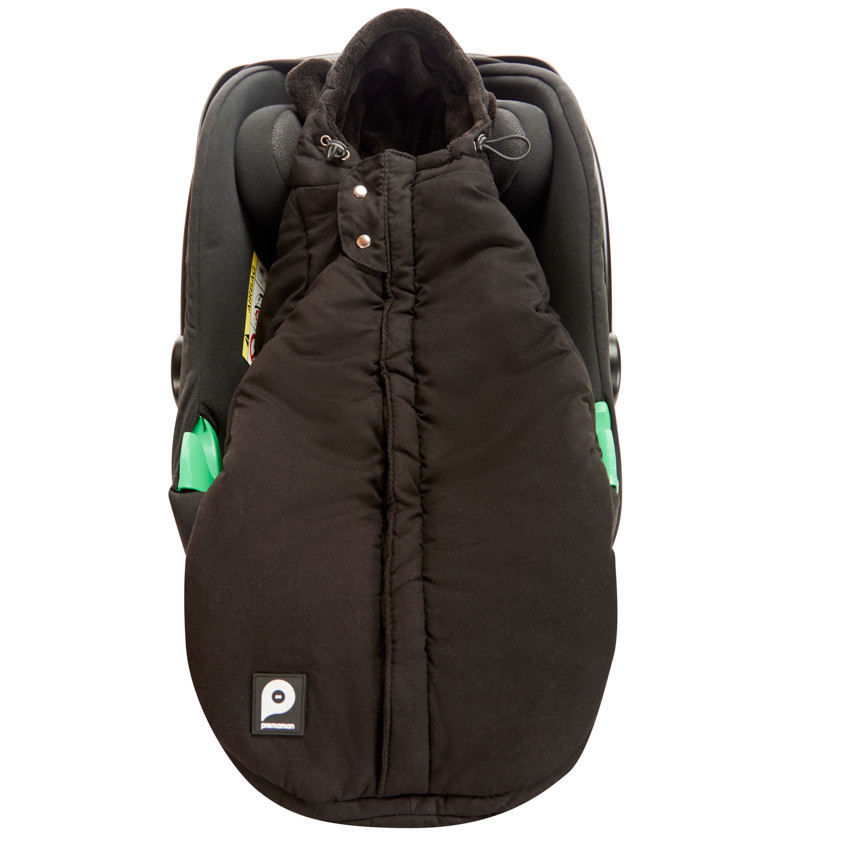 Chancelière pour siège-auto coque Nours Cosy noir 