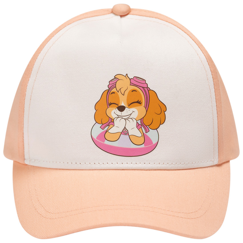 Bicolore tweekleurige pet met print van Stella (Pat