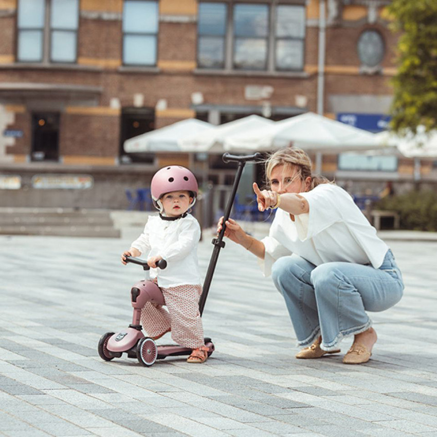 Highwaykick 1 Push & Go Scoot & Ride Wildberry 