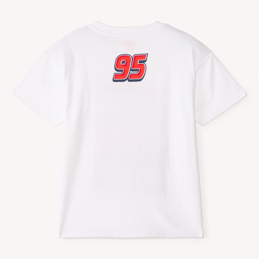 T-shirt manches courtes 1/2 oversize Flash McQueen Disney-Pixar garçon 