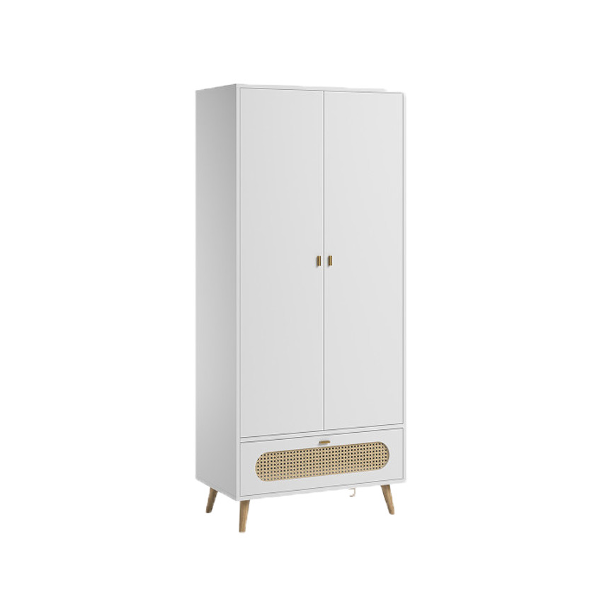 Armoire 2 portes - Canne Blanc 