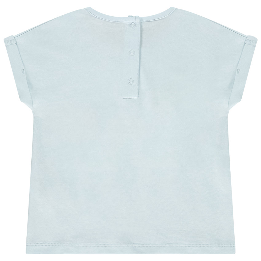 T-shirt met korte mouwen in doosvorm voor meisjes 