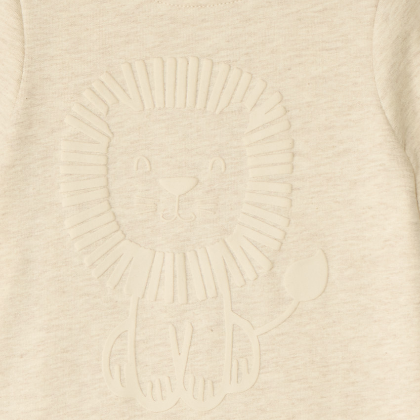 Korte kombinezones met Leeuwenprint voor babyjongens 