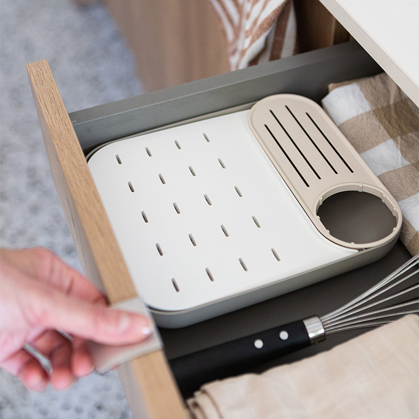 Égouttoir à biberons modulable Forêt terre d'argile 