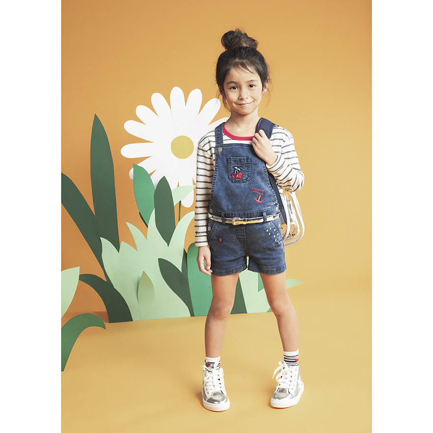 Baskets montantes à paillettes et étoile 