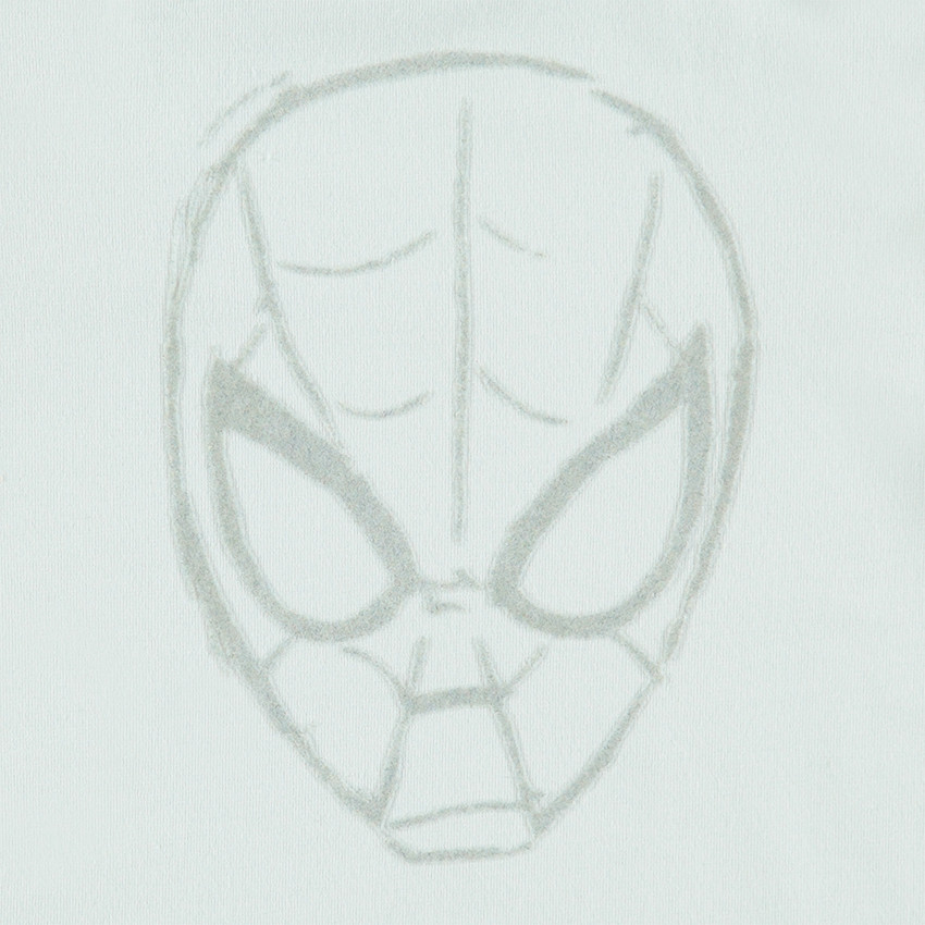 Lot de 2 maillots de corps avec prints et badges Marvel Spiderman 