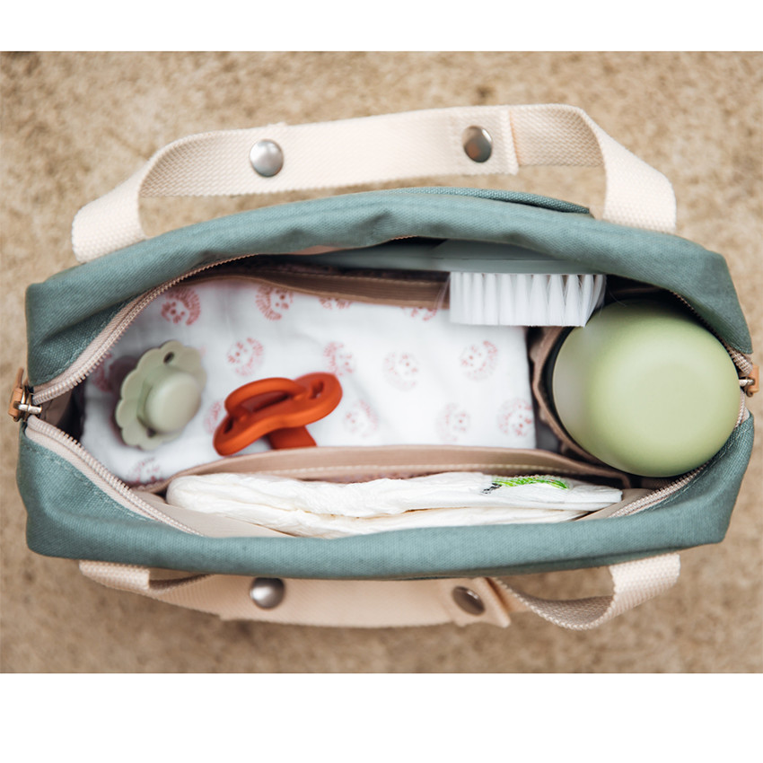 Organisateur de poussette Mini Paris Vert Sauge 